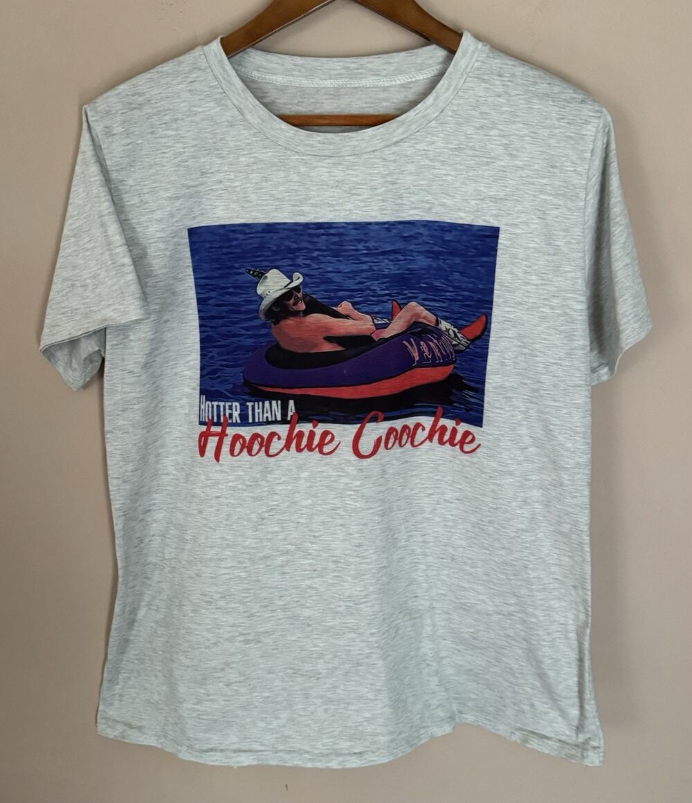 Alan Jackson Hotter Than Hoochie Coochie T-Shirt XL